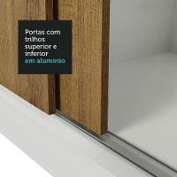 Guarda Roupa Casal Plus 3 Portas Correr 4 Gavetas Madesa - 13