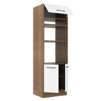 Torre Quente 70 Cm 3 Portas Rustic/branco Rustic/branco - 8