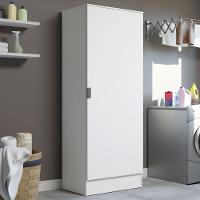 Sapateira Armário Multiúso Isis 1 Porta - Branco Branco - 1
