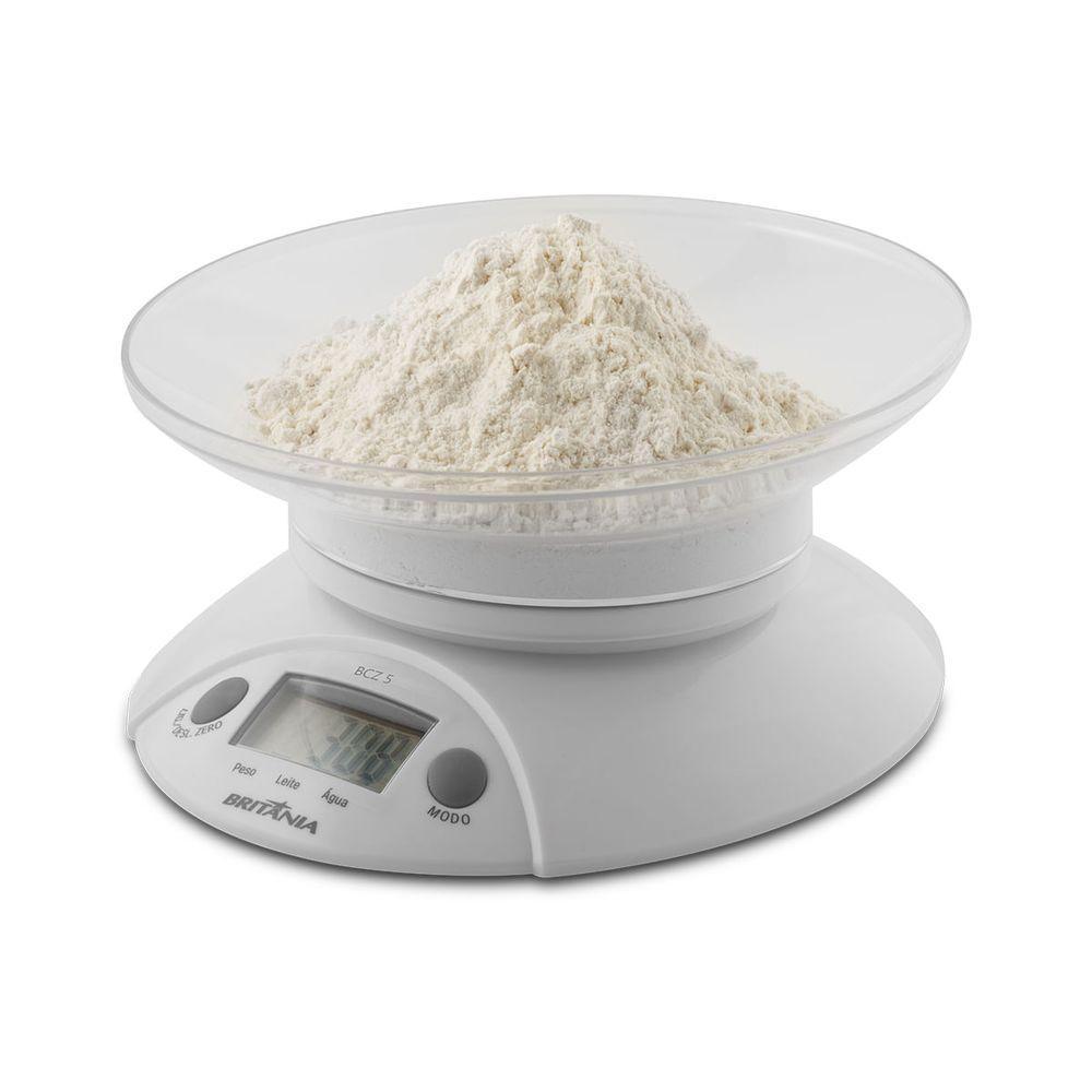 Balança para Cozinha Britânia BCZ5 Pilhas - 3