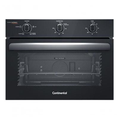 Forno de Embutir Elétrico Continental Oc4em 50L Toplimpafácil Preto 220V