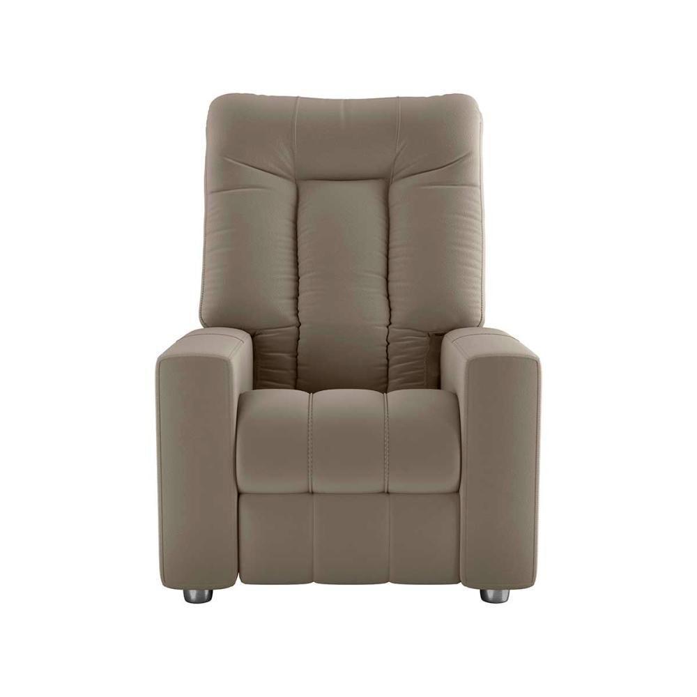 Poltrona Do Papai Reclinável Pallas Matrix Veludo Capuccino - 5
