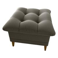 Poltrona De Amamentação Com Puff Luxo Confortável Montreal Matrix Suede Capuccino - 7