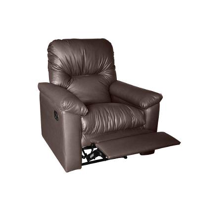 Poltrona Do Papai Luxo Premium Reclinavel Audi Matrix Sintetico Marrom