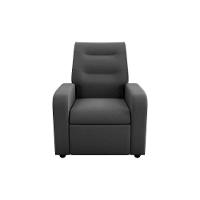 Poltrona Do Papai Reclinável Classic Matrix Suede Cinza - 8