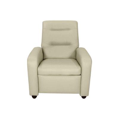 Poltrona Do Papai Reclinável Classic Matrix Sintetico Bege