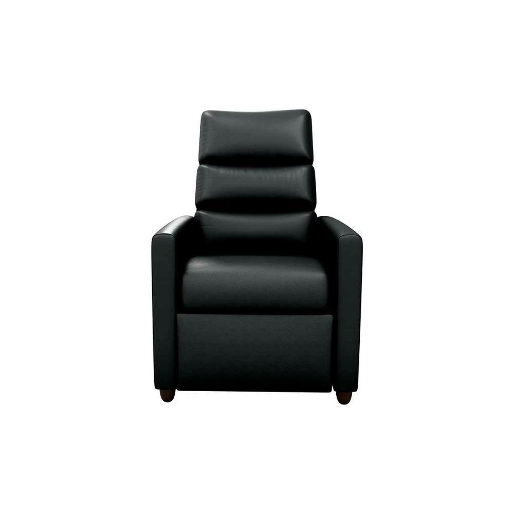 Poltrona Do Papai Confortável Reclinável Turin Matrix Sintetico Preto - 6