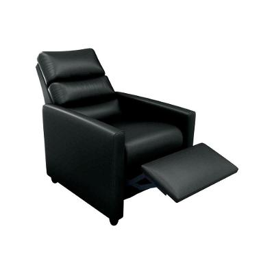Poltrona Do Papai Confortável Reclinável Turin Matrix Sintetico Preto