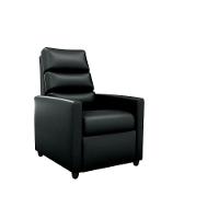 Poltrona Do Papai Confortável Reclinável Turin Matrix Sintetico Preto - 2