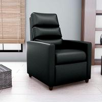 Poltrona Do Papai Confortável Reclinável Turin Matrix Sintetico Preto - 3