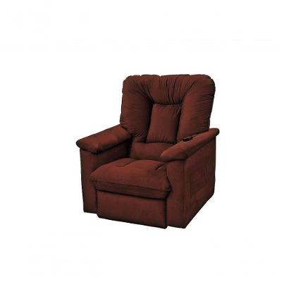 Poltrona Do Papai Eletrica Super Luxo Com Controle Remoto Porshe Matrix Veludo Vinho