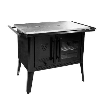 Fogão A Lenha 1991 N° 01 Sem Tampa Preto F01-pr - Venâncio