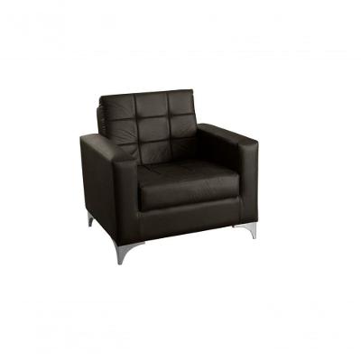 Poltrona Para Descanço Confortável Thaina Matrix Sintetico Marrom