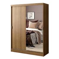 Quarto Completo Guarda Roupa 2 Criados Mudos Madesa Rustic - 9