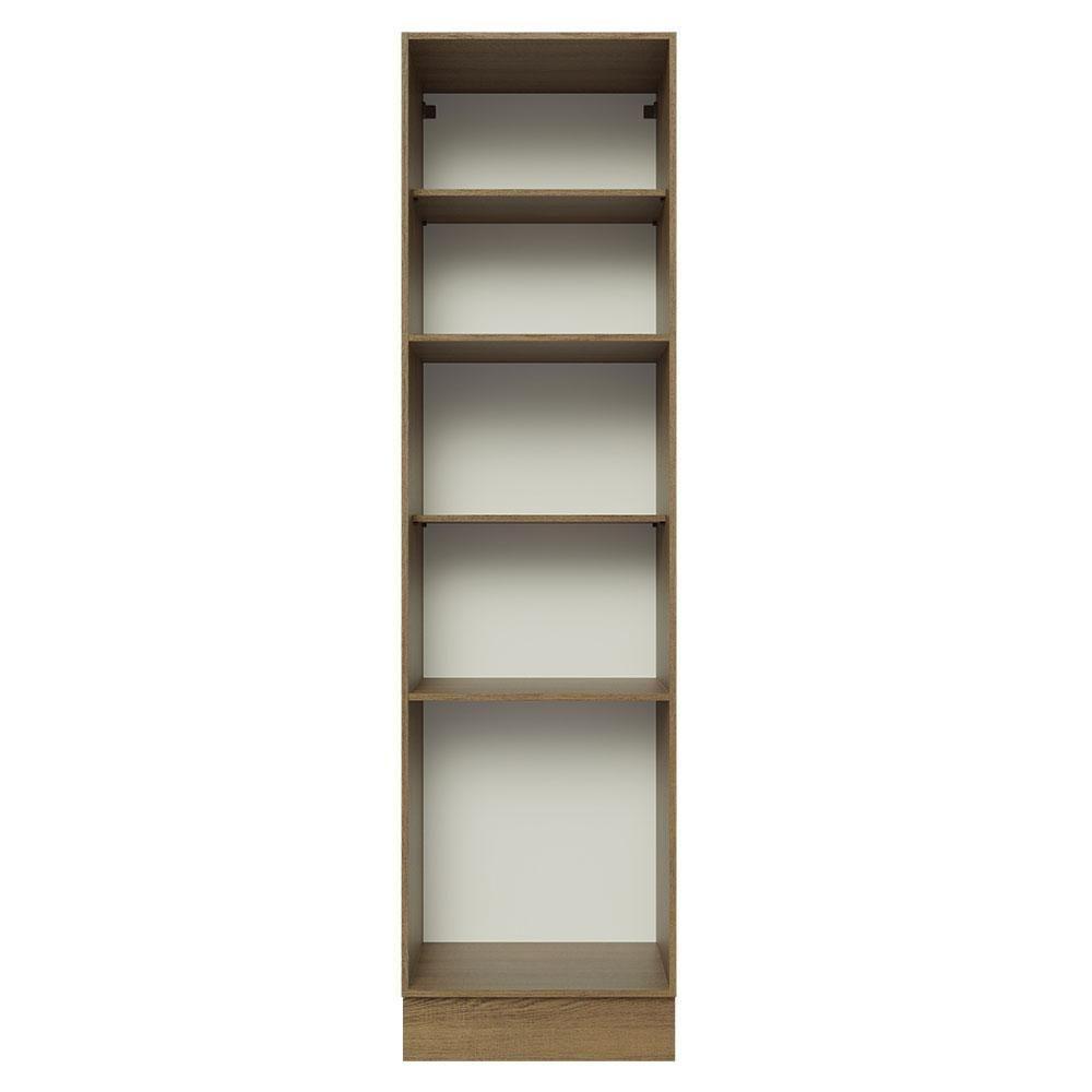 Paneleiro Glamy 60 cm 3 Portas Rustic/Branco Madesa - 10