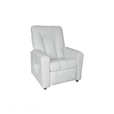 Poltrona Do Papai Reclinável Pallas Matrix Sintetico Branco