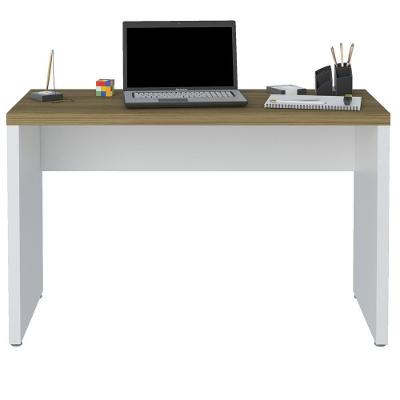 Mesa Para Escritório Escrivaninha Home Office 120cm Orly A02 Olmo Branco - Lyam Decor