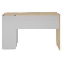Mesa Para Escritório Escrivaninha Home Office Urban A02 Carvalho Branco - Lyam Decor - 7