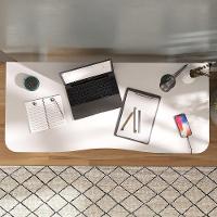 Mesa Com Regulagem De Altura Elétrica Para Escritório Home Office Aurum A02 Branco - Lyam Decor - 7