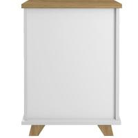 Kit 02 Gaveteiros Para Escritório Home Office 2 Gavetas Diem A02 Olmo Branco - Lyam Decor - 10