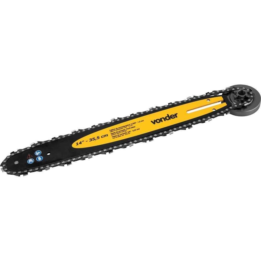 Sabre 14'' 35,5cm Calibre 0,050'' C Corrente E Coroa Vonder - 2