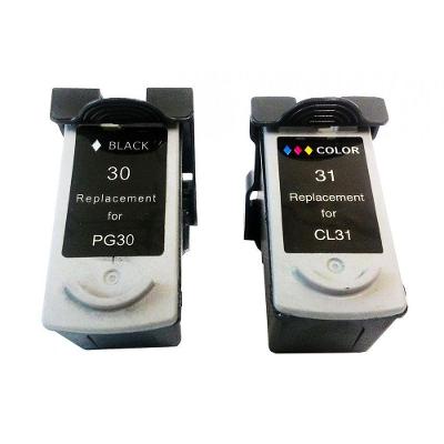 Kit Cartucho Tinta Compatível Canon Pg30 Cl31 Ip1800 Ip140