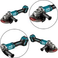 Esmerilhadeira Angular 230mm Sem Fio 40v Resistência Água Motor Bl Com Sistema Aws Ga038gz Makita - 2