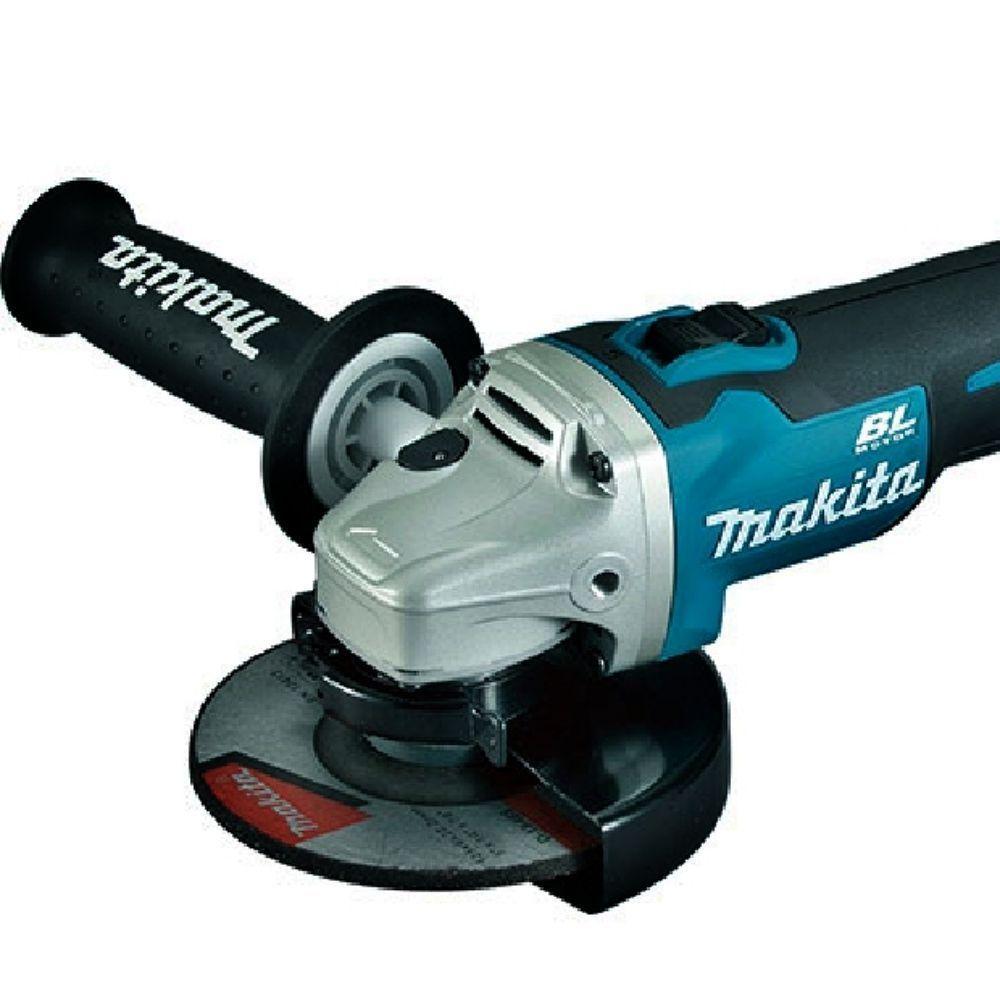 Esmerilhadeira Angular 125mm Bateria 18V Dga504z Makita - 5