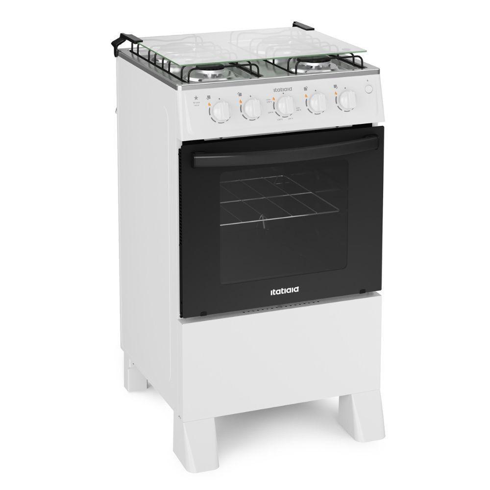 Fogão 4 Bocas Automático Star New Itatiaia Branco Bivolt - 4