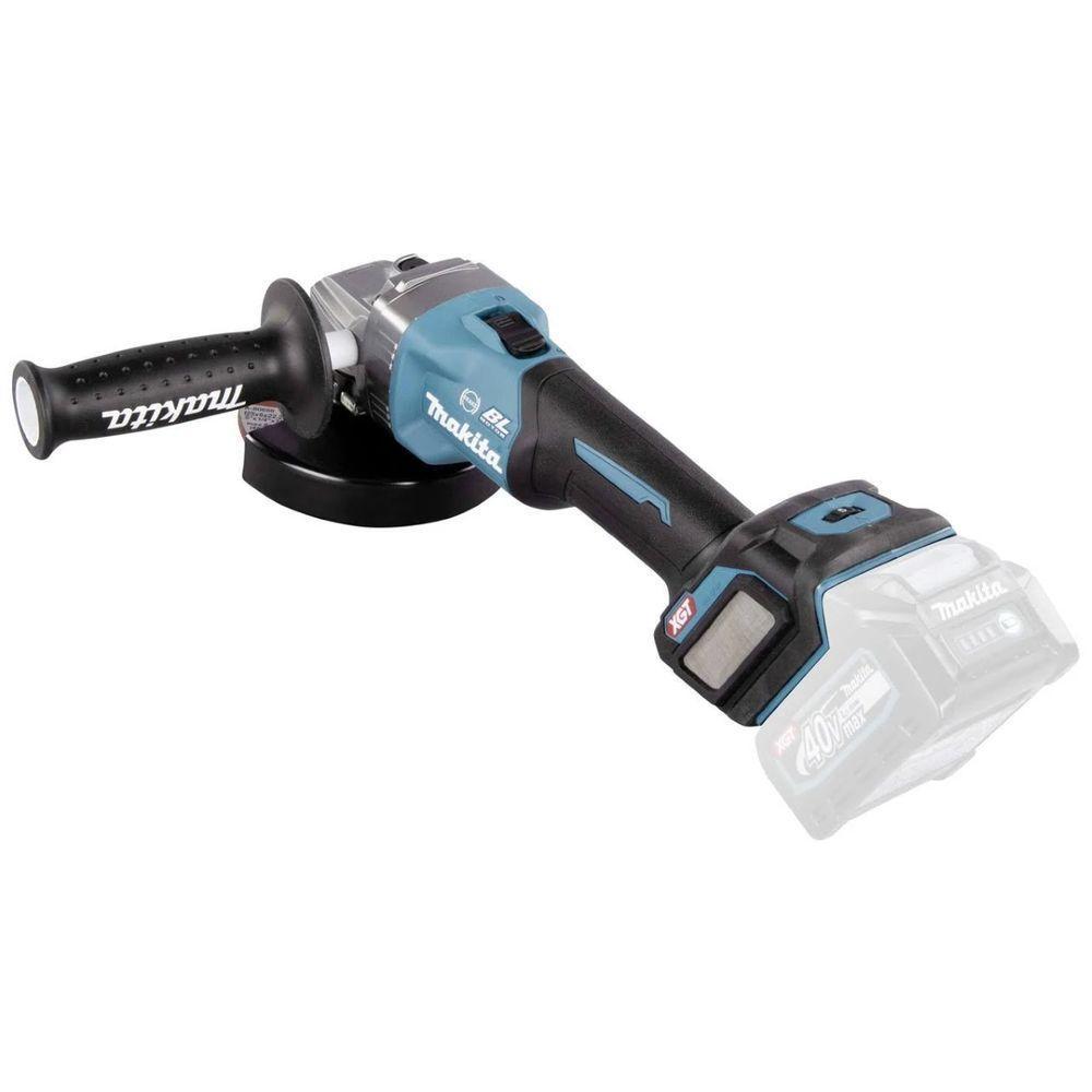 Esmerilhadeira Angular 125mm Sem Fio 40v Resistência Água Motor Bl Com Sistema Aws Ga029gz Makita - 8
