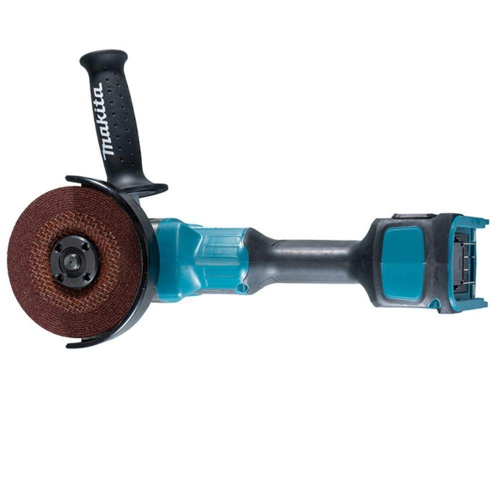 Esmerilhadeira Angular 125mm Sem Fio 40v Resistência Água Motor Bl Com Sistema Aws Ga029gz Makita - 4