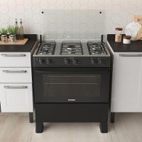 Fogão Itatiaia 5 Bocas Automático Star New Preto Bivolt - 2