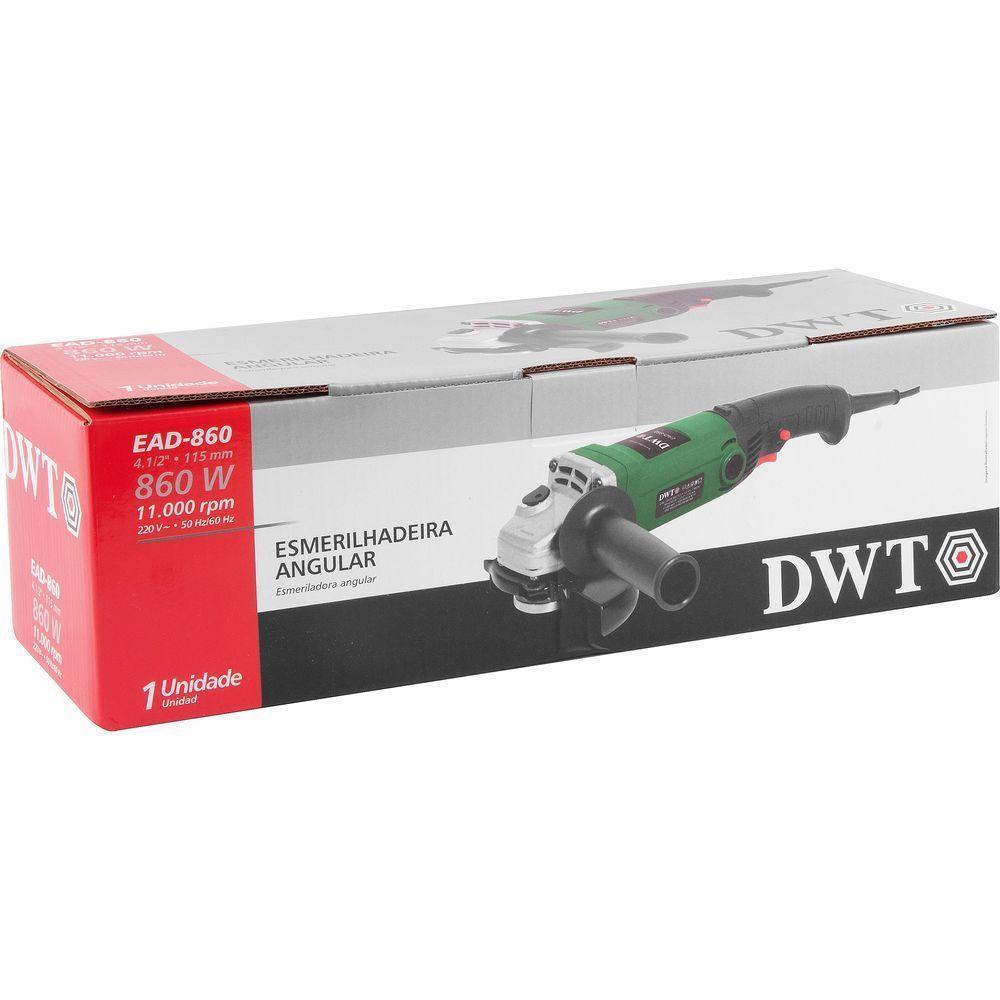Esmerilhadeira Angular 4.1-2'' Ead860n Dwt 220V - 4