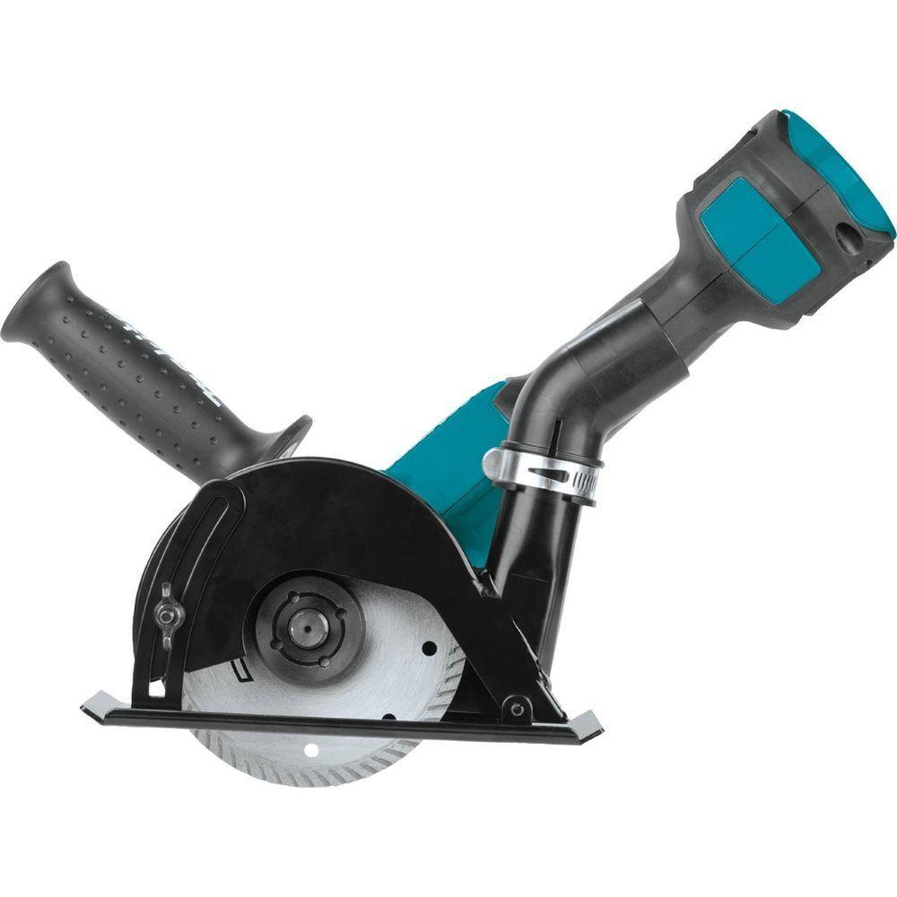Esmerilhadeira Angular 125mm Sem Fio 18v 8500rpm Com Protetor Punho E Maleta Dga506zk Makita - 6