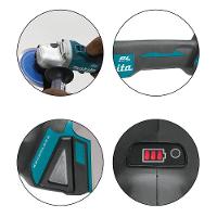 Esmerilhadeira Angular 125mm Sem Fio 18v 8500rpm Com Protetor Punho E Maleta Dga506zk Makita - 2