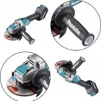 Esmerilhadeira Angular 125mm Sem Fio 40v Resistência Água Motor Bl Com Sistema Aws Ga041gz04 Makita - 9