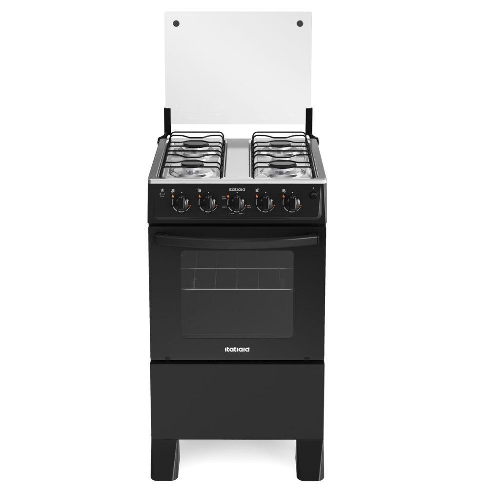 Fogão 4 Bocas Star New Itatiaia Preto Bivolt - 2