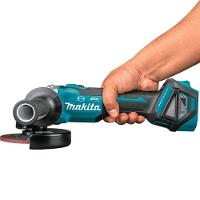 Esmerilhadeira Angular 125mm Sem Fio 18v 8500rpm Com Protetor Do Disco Punho Lateral Dga513z Makita