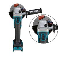 Esmerilhadeira Angular 125mm Sem Fio 18v 8500rpm Com Protetor Do Disco Punho Lateral Dga513z Makita - 6