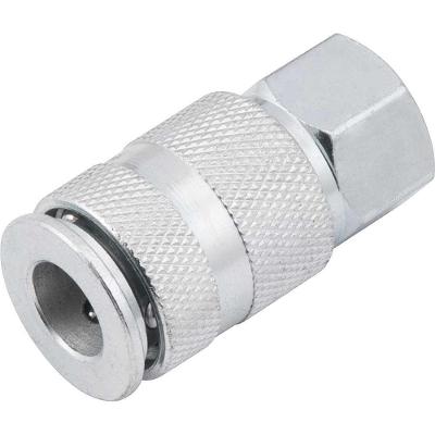 Engate Rápido Fêmea 1-4 Aço Carbono Zincado Esfera Vonder