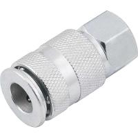 Engate Rápido Fêmea 1-4 Aço Carbono Zincado Esfera Vonder - 1