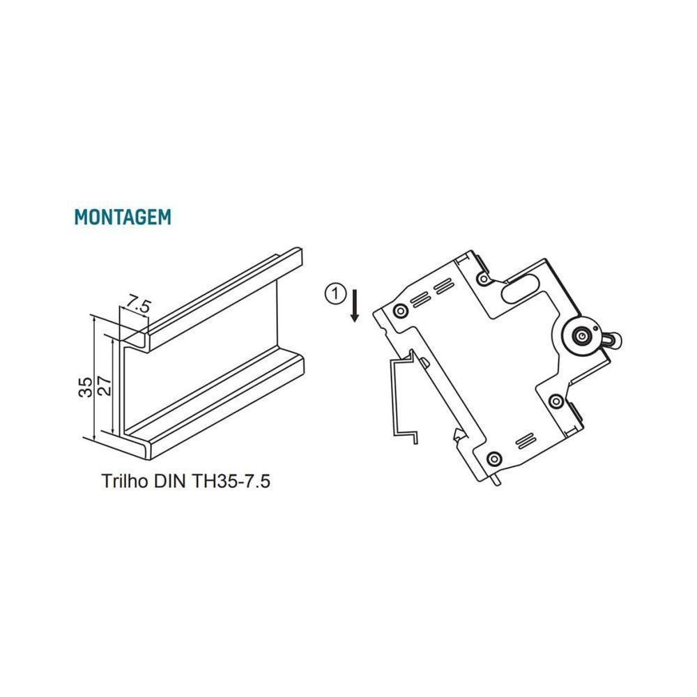 Tramontina Disjuntor Tdj3 1p 16a 3ka Curva C - 3