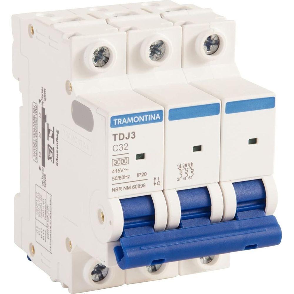 Tramontina Disjuntor Tdj3 3p 32a 3ka Curva C - 1