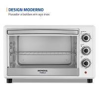 Forno Elétrico 42L Family II Mondial Preto/inox 1600W FRN-42-W 220V - 5