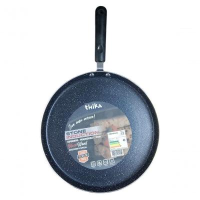 Frigideira Tapioqueira Panquequeira Com Indução 26cm Preta