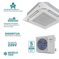 Ar Condicionado Split Philco Cassete Eco Inverter 36.000 Btu/h Frio Monofásico PAC36000ICFM16 220V - 7