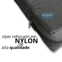 Capa Colchão Solteiro Impermeável Hospitalar Com Zíper - Cinza 88x188x20cm - 7