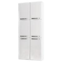 Paneleiro Duplo Esmeralda Com 6 Portas 820460-01 Telasul Branco - 1