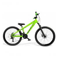 Bicicleta Aro 26 Freeride Gta Verde 21v Câmbios Importados Aro Aero - 1