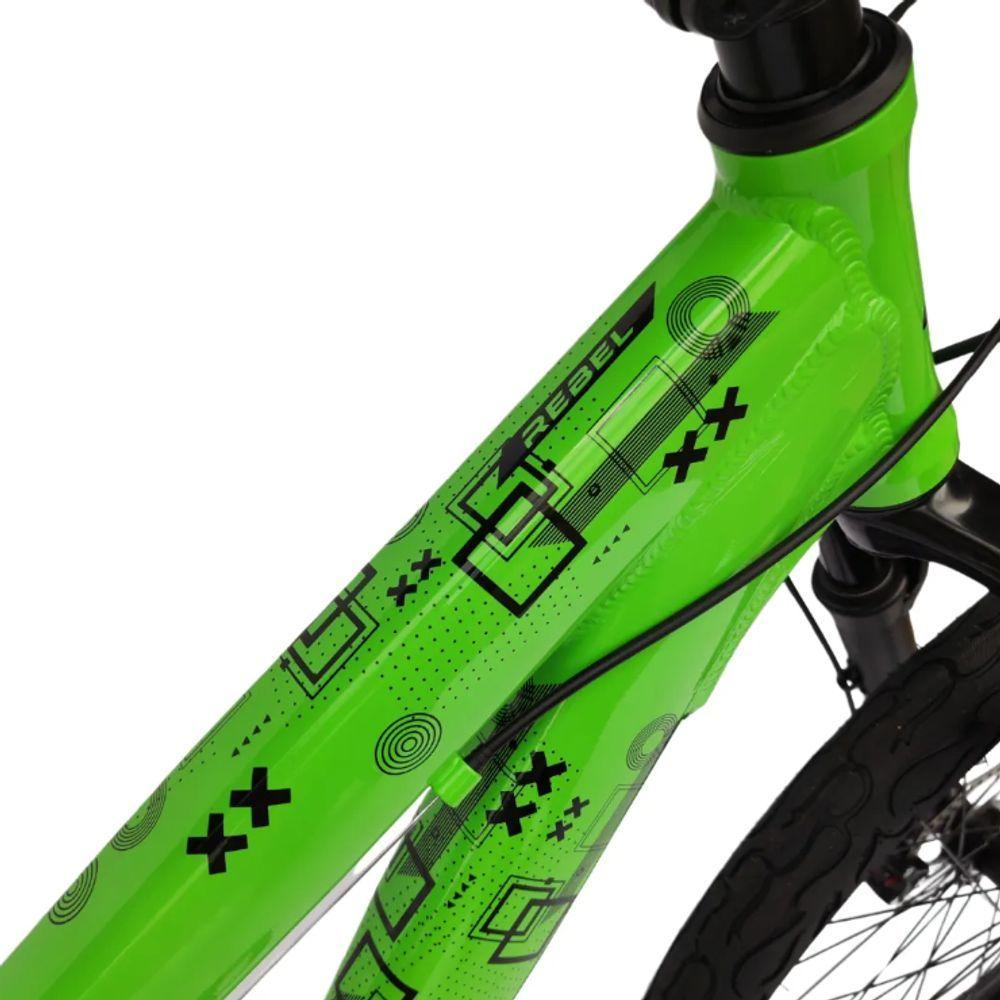 Bicicleta Aro 26 Freeride Gta Rebel Laranja 1x7v Câmbios Shimano - 3